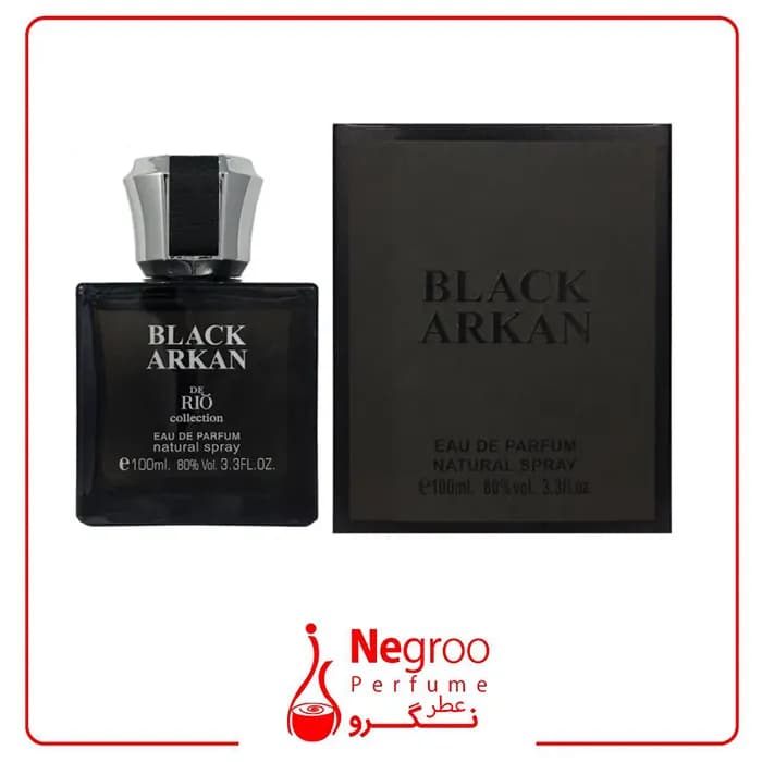 عطر ادکلن ریو بلک ارکان مشابه بلک افغان Rio Black Arkan