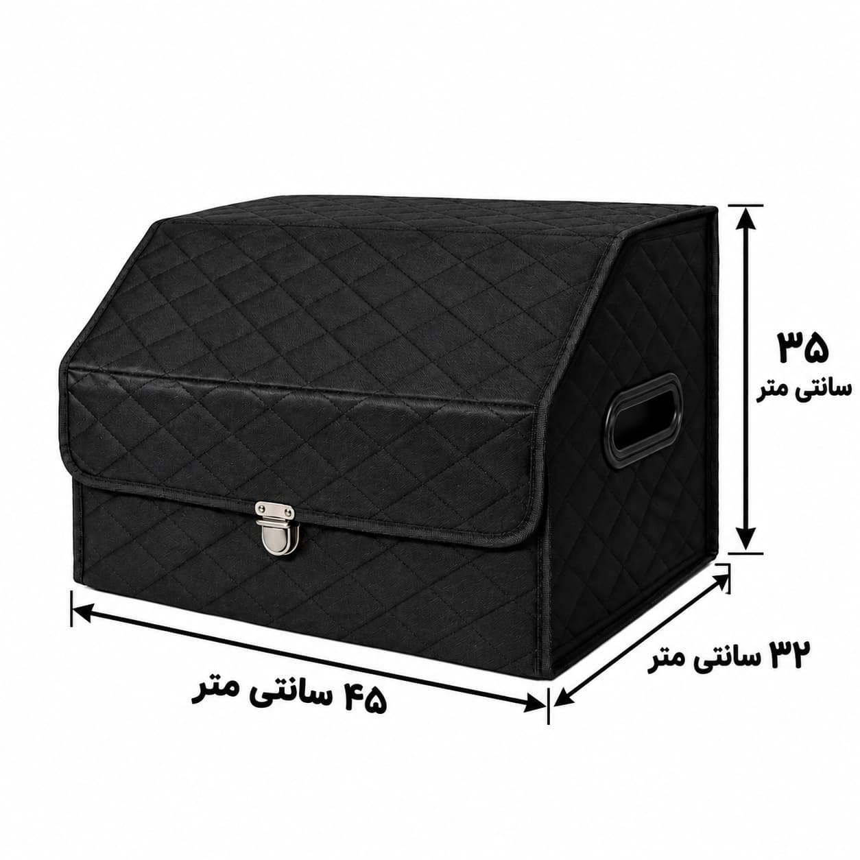 باکس نظم دهنده صندوق عقب برزنت مدل جک سایز متوسط — تصویر ۶