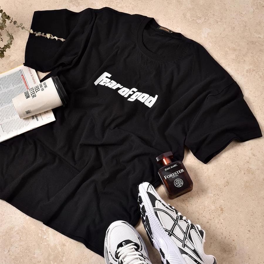 تیشرت طرح Fear of God مدل 4002 — تصویر ۳