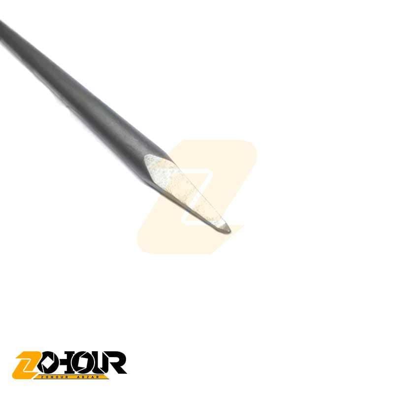 مته پنج شیار نوک تیز سایز 18×400 ان ای سی NEC — تصویر ۲