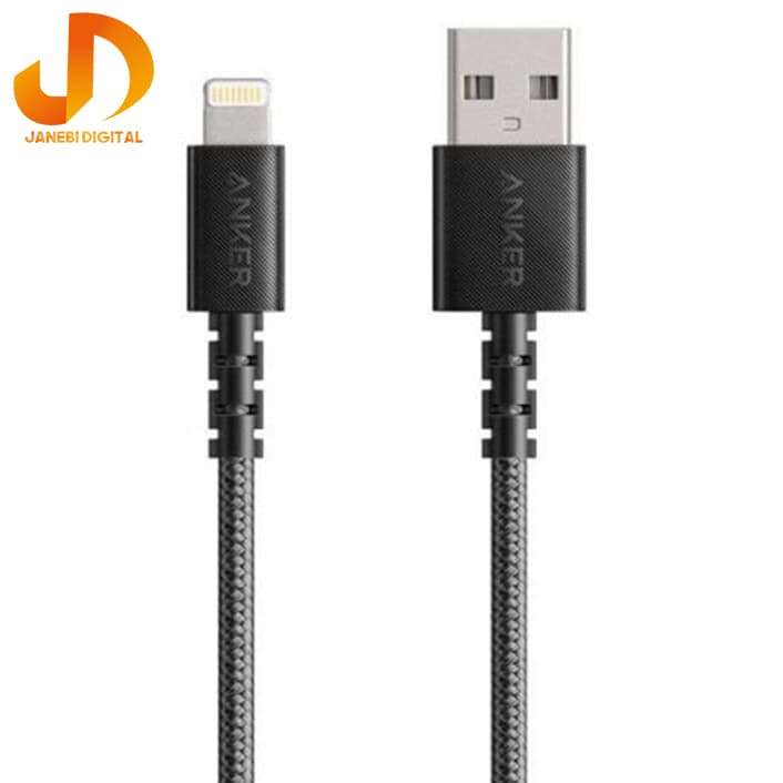 کابل تبدیل USB به لایتنینگ انکر مدل A8012H12 طول 90 سانتی متر(گارانتی 18 ماهه ایستا)