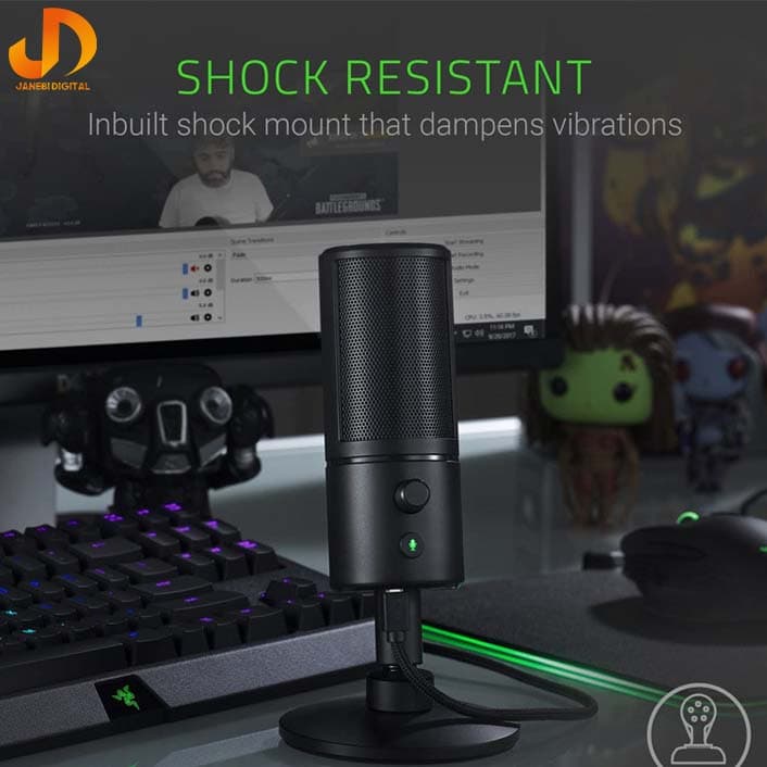 میکروفون گیمینگ مخصوص استریم ریزر مدل Seiren X (گارانتی 18 ماهه ایستا) — تصویر ۶