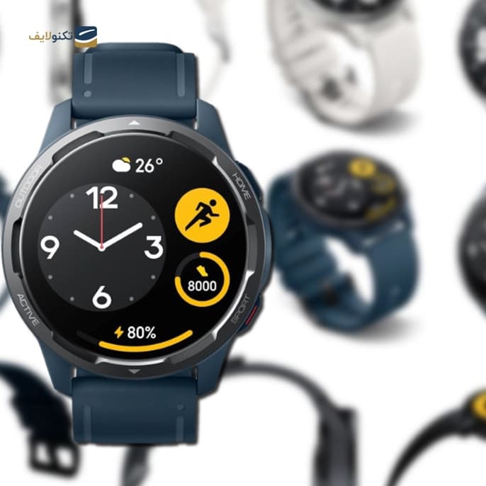 ساعت هوشمند شیائومی مدل S1 Active بند سلیکونی — تصویر ۴