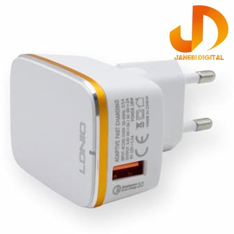 شارژر دیواری الدینیو مدل A1204Q به همراه کابل USB-C — تصویر ۵