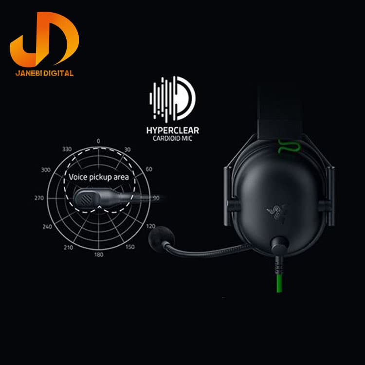 هدست مخصوص بازی ریزر مدل RAZER Headset Blackshark V2 X(گارانتی 18 ماهه گرین) — تصویر ۲