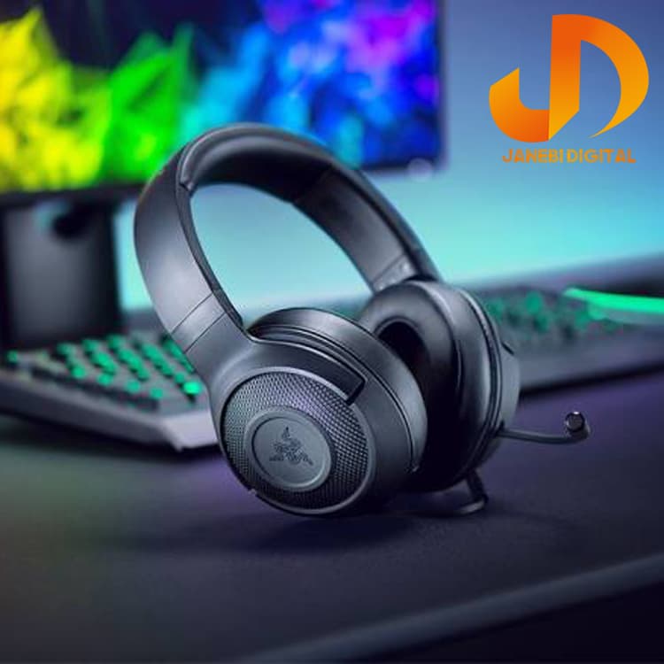 هدست مخصوص بازی ریزر مدل Kraken X essential (گارانتی 18 ماهه گرین) — تصویر ۴
