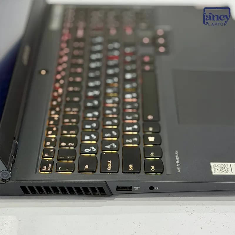لپ تاپ استوک 15.6 اینچی لنوو Legion 5 Core i7-10750H 32GB DDR4 512GB SSD + 1TB HDD NVIDIA GeForce GTX 1660 Ti 6GB GDDR6 — تصویر ۲