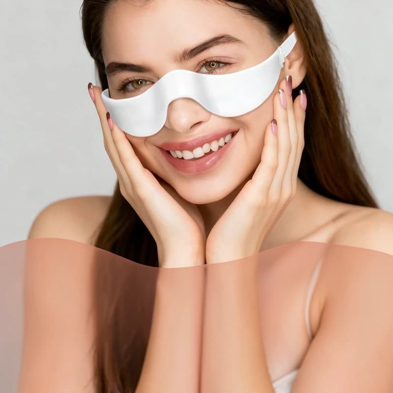 عینک ماساژور دور چشم و ضدچروک Eye Beauty Massage با EMS و نور قرمز — تصویر ۲