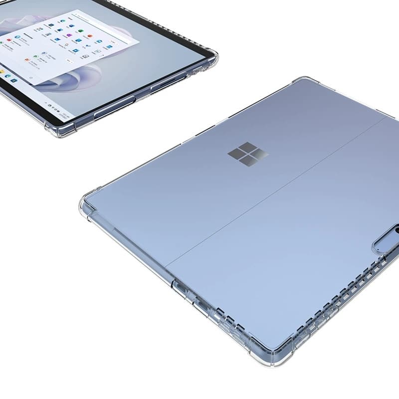قاب ژله‌ای شفاف سرفیس پرو 8، 9، 10 و 11 | کاور محافظ بدنه Surface Pro — تصویر ۳