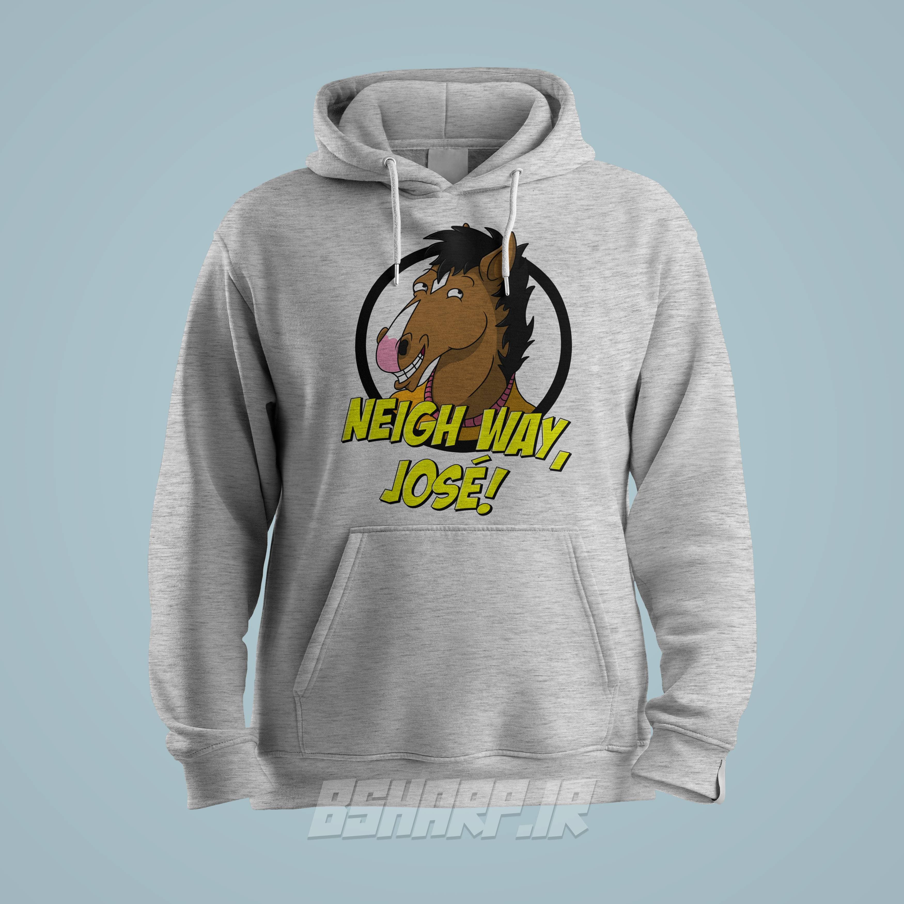 هودی Bojack Horseman طرح Neigh Way — تصویر ۳