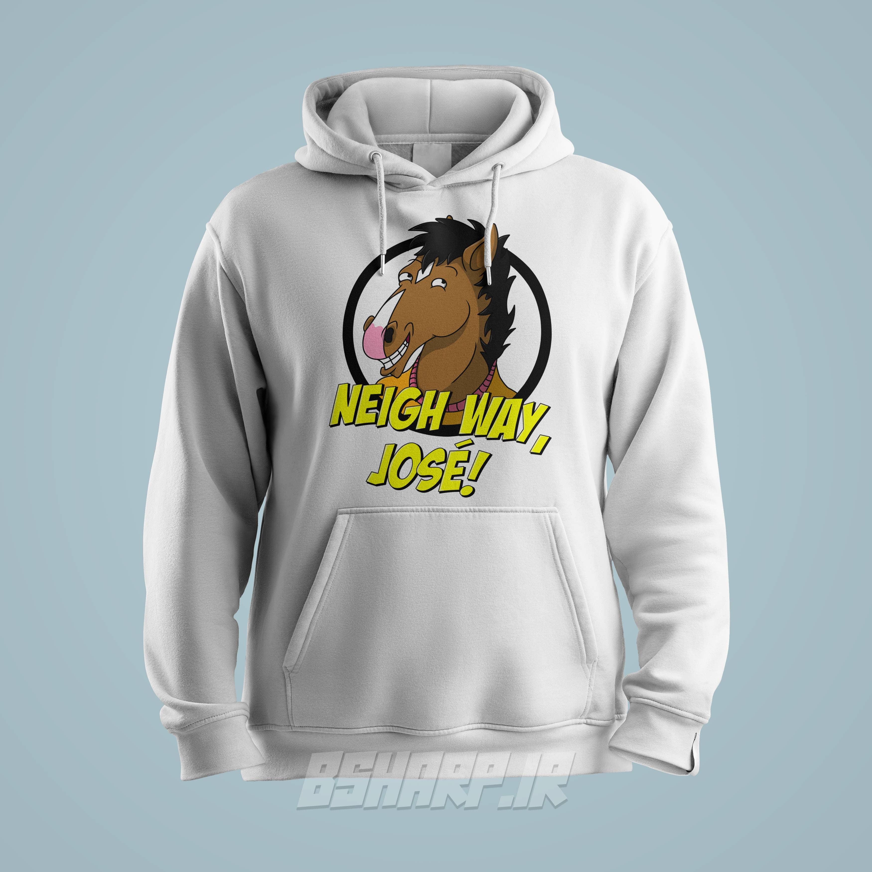 هودی Bojack Horseman طرح Neigh Way — تصویر ۲