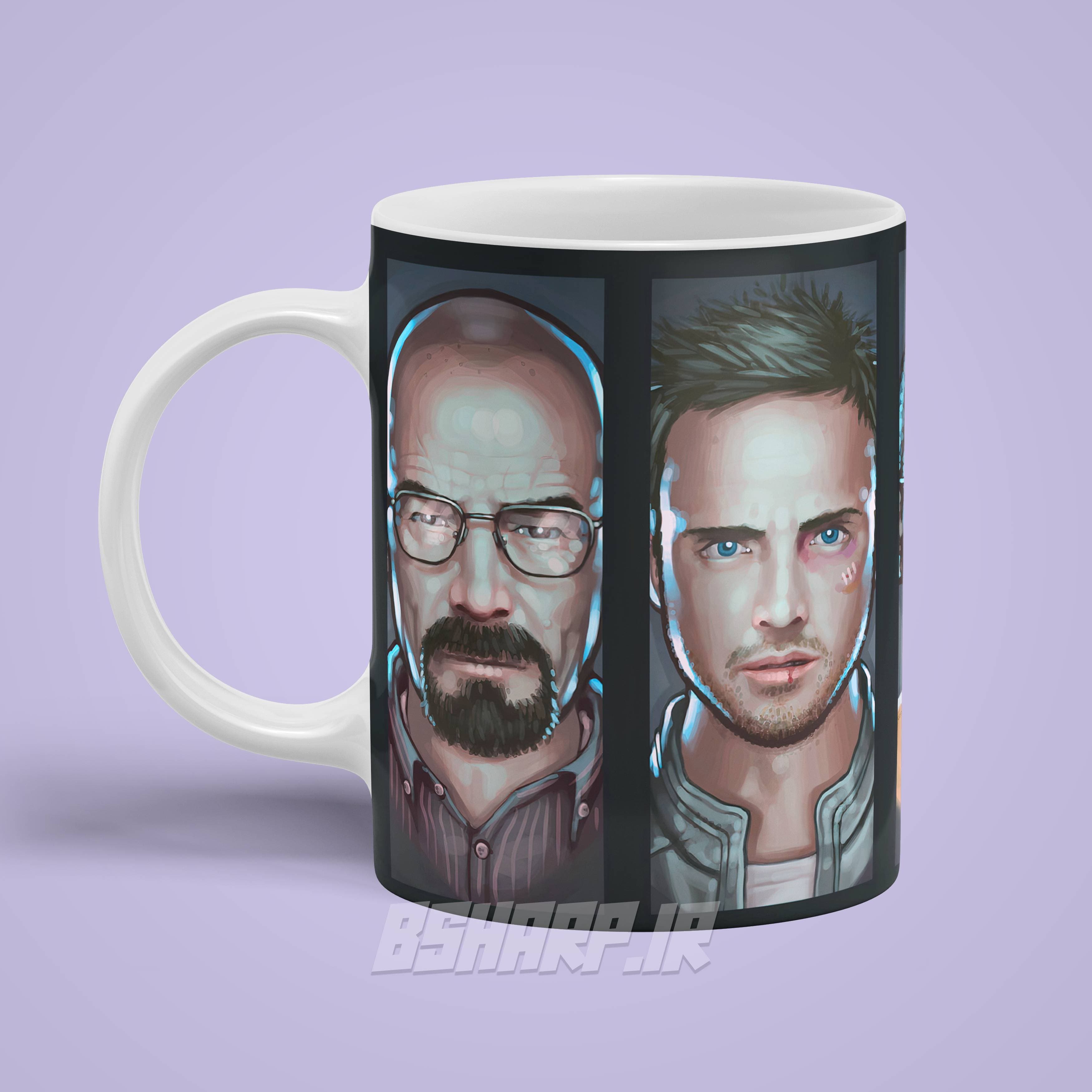 ماگ Breaking Bad طرح تیم — تصویر ۳