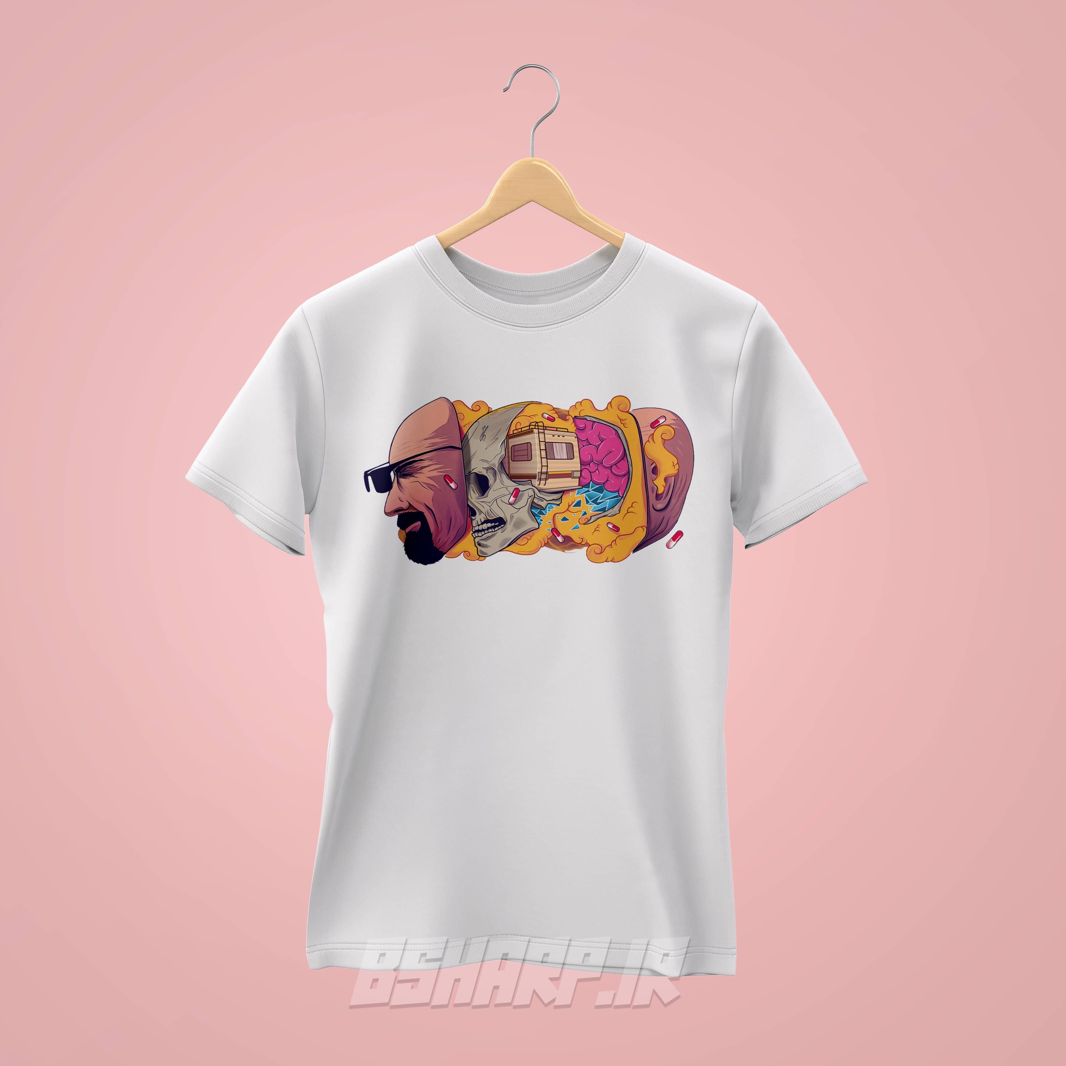 تیشرت Breaking Bad طرح مغز والتر — تصویر ۲