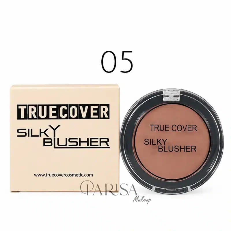 رژگونه پودری تروکاور TrueCover مدل Silky Blusher کد 5 — تصویر ۲