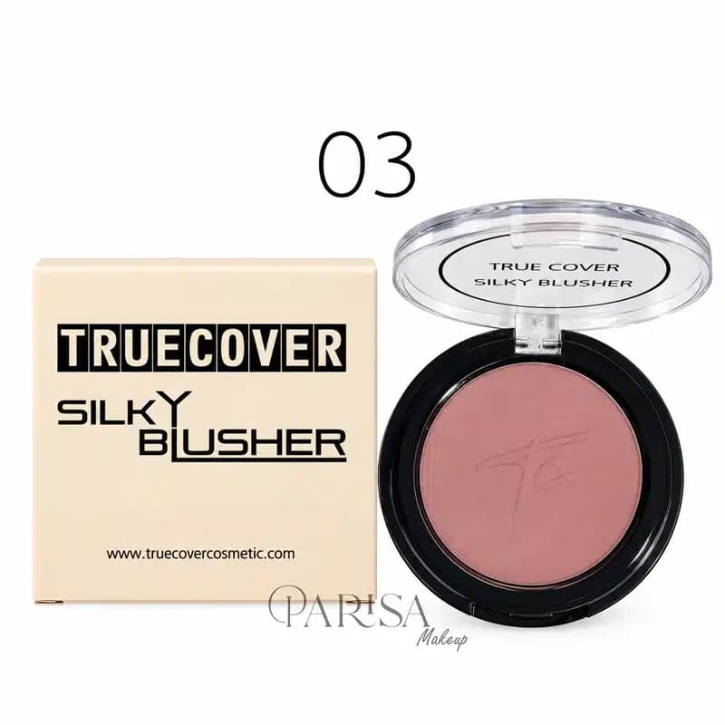رژگونه پودری تروکاور TrueCover مدل Silky Blusher کد 3