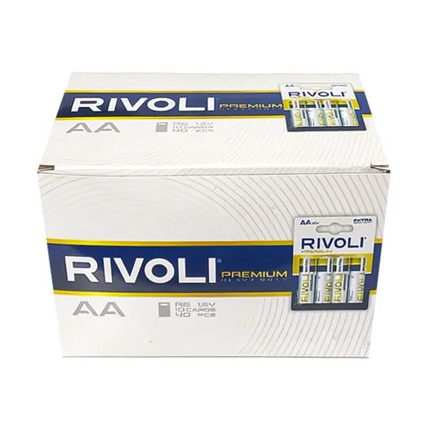 باتری قلمی RIVOLI مدل R6 بسته 4 عددی — تصویر ۲