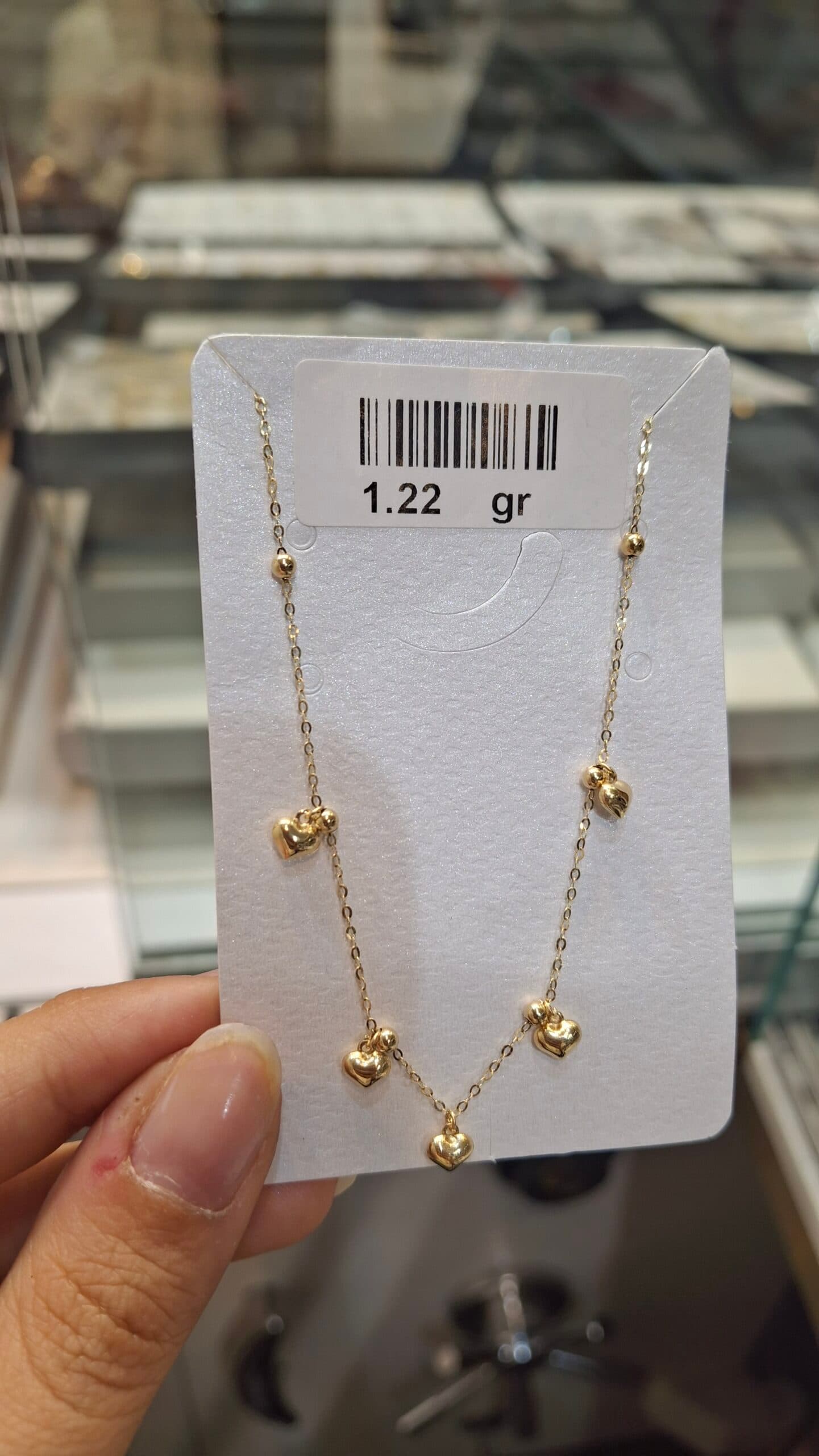 گردنبند قلب و گوی