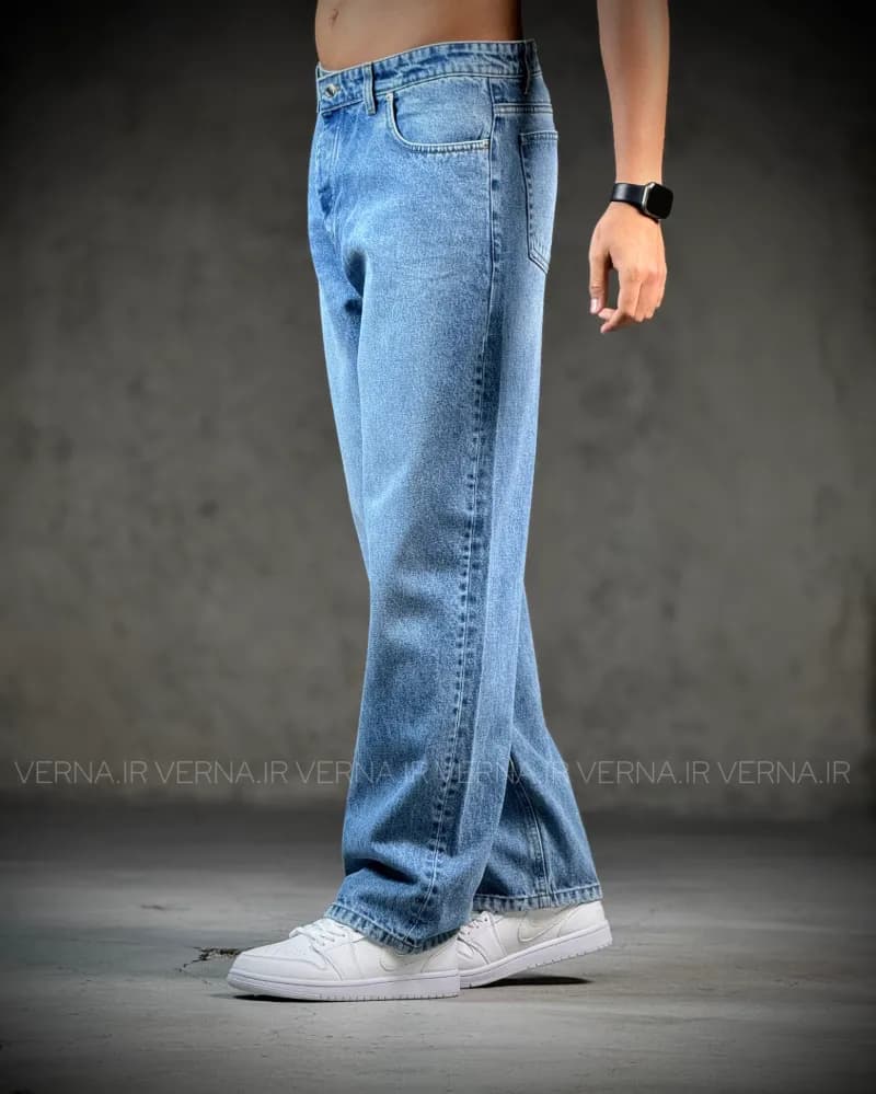 شلوار بگ مردانه جین ZARA1402/5 — تصویر ۲