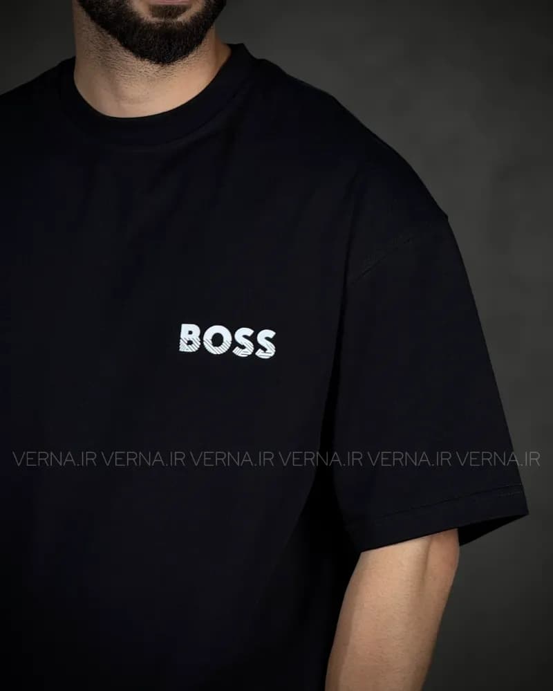 تیشرت مردانه چاپ برجستهBOSS — تصویر ۲