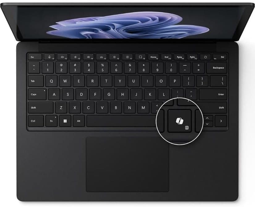 لپتاپ Microsoft Surface Laptop 6 | Core Ultra 7 165H | 16GB RAM | 256GB SSD — تصویر ۳
