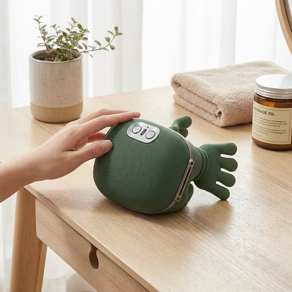 ماساژور برقی گردن و شانه مدل JBY-827 با فناوری شیاتسو و گرمکن — تصویر ۳
