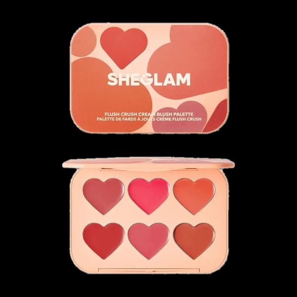پالت رژگونه کرمی شیگلم مدل Flush Crush Cream Blush Palette