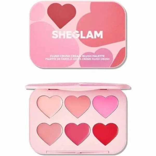 پالت رژگونه کرمی شیگلم مدل Flush Crush Cream Blush Palette — تصویر ۲