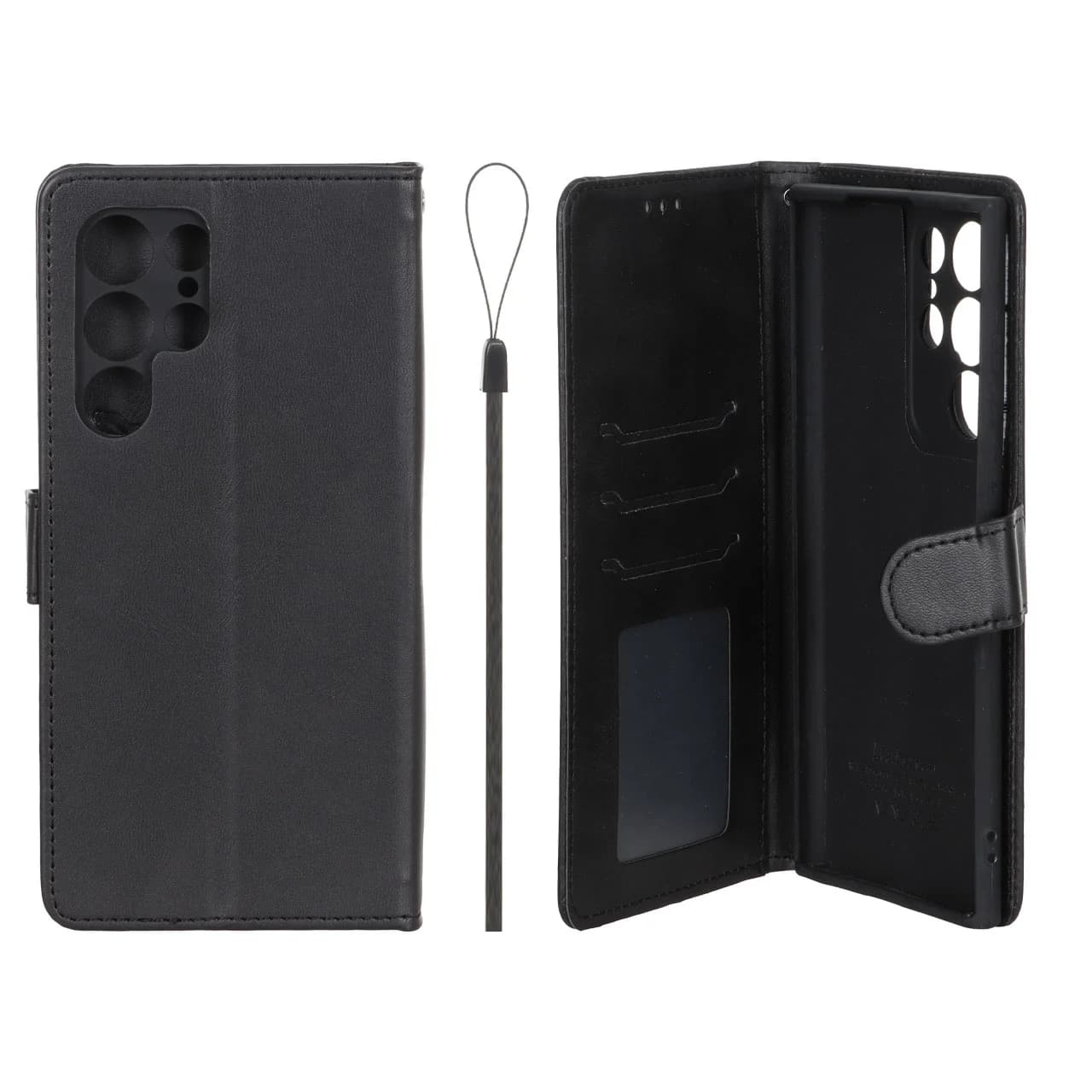 کیف موبایل مگنتی درجه یک داخل خز MNC Plus مدل Samsung Galaxy S22 Ultra — تصویر ۵