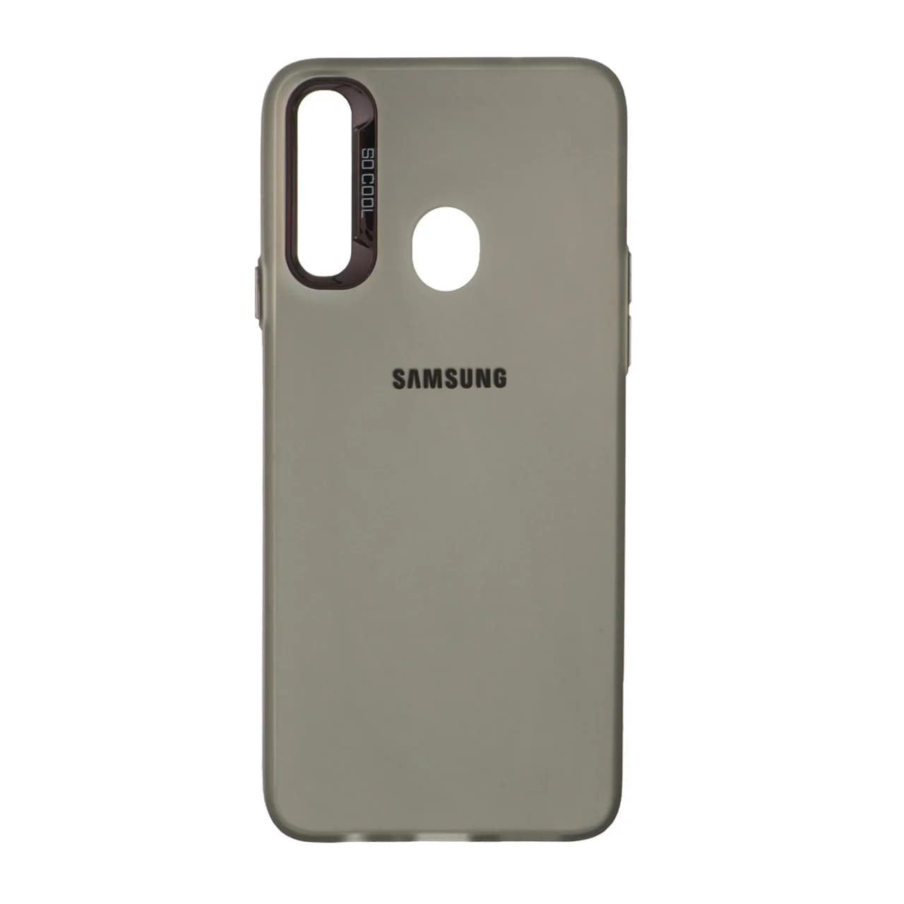 قاب SO COOL لنز متال لوگودار Samsung Galaxy A20s