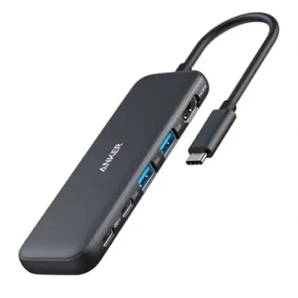 هاب تایپ سی 5 پورت انکر A8355