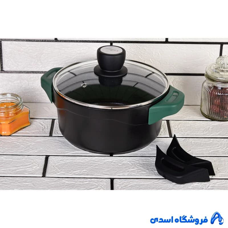 قابلمه گرانیت یونیک طرح هلیوس کد 8928 — تصویر ۳