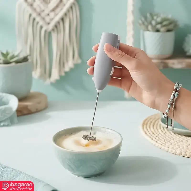 همزن شیر و کف ساز قهوه باتری خور
