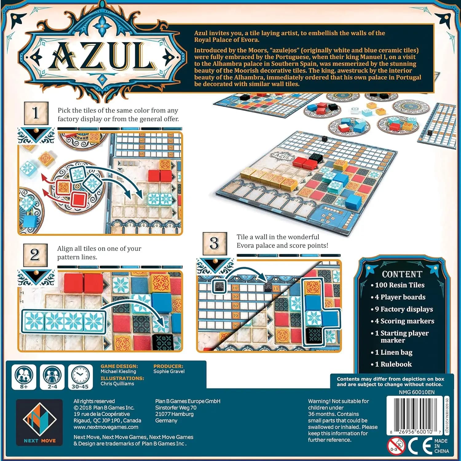 بازی رومیزی آزول | Azul Board Game — تصویر ۲