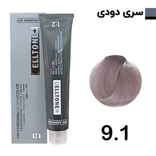 رنگ مو سلتون پلاس بلوند خاکستری خیلی روشن 100 میل 9.1 Celltone