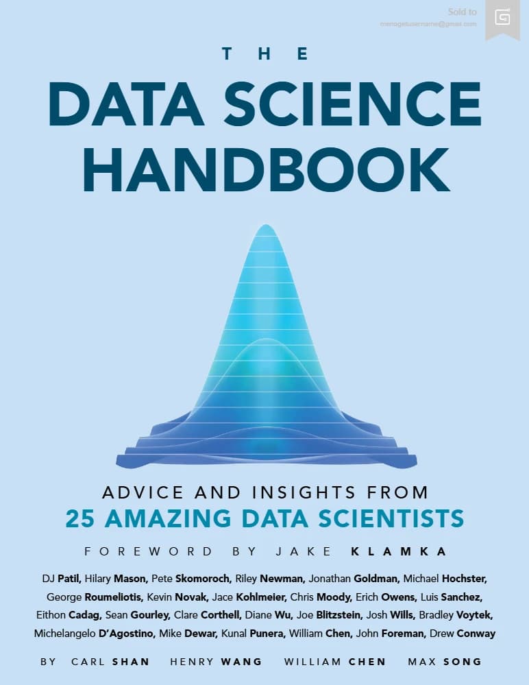 کتاب هندبوک علم داده (The Data Science Handbook) نسخه انگلیسی PDF | کارل شان