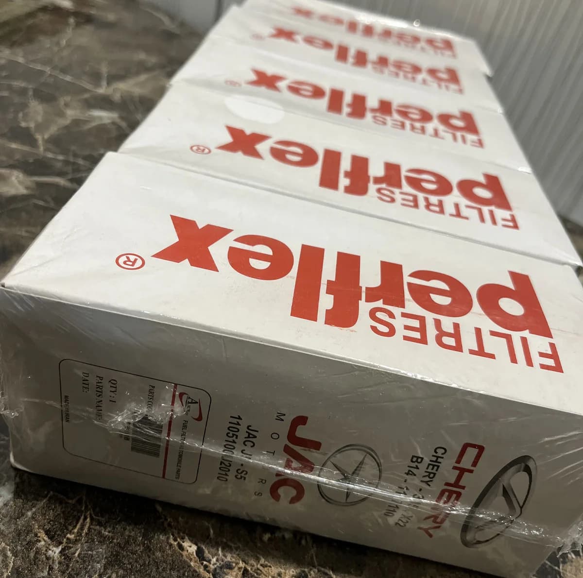 فیلتر بنزین مدل پرفلوکس B-14 مناسب برای ام وی ام X22 بسته 5 عددی — تصویر ۴