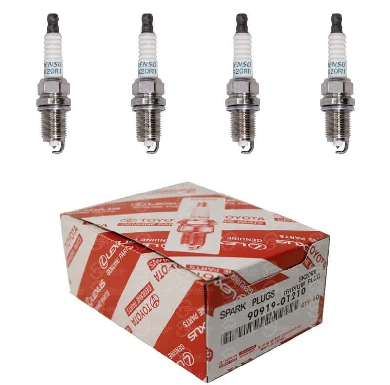 شمع خودرو دنسو مدل SK20R11 01210 پایه کوتاه سوزنی ایریدیوم بسته 4 عددی — تصویر ۲