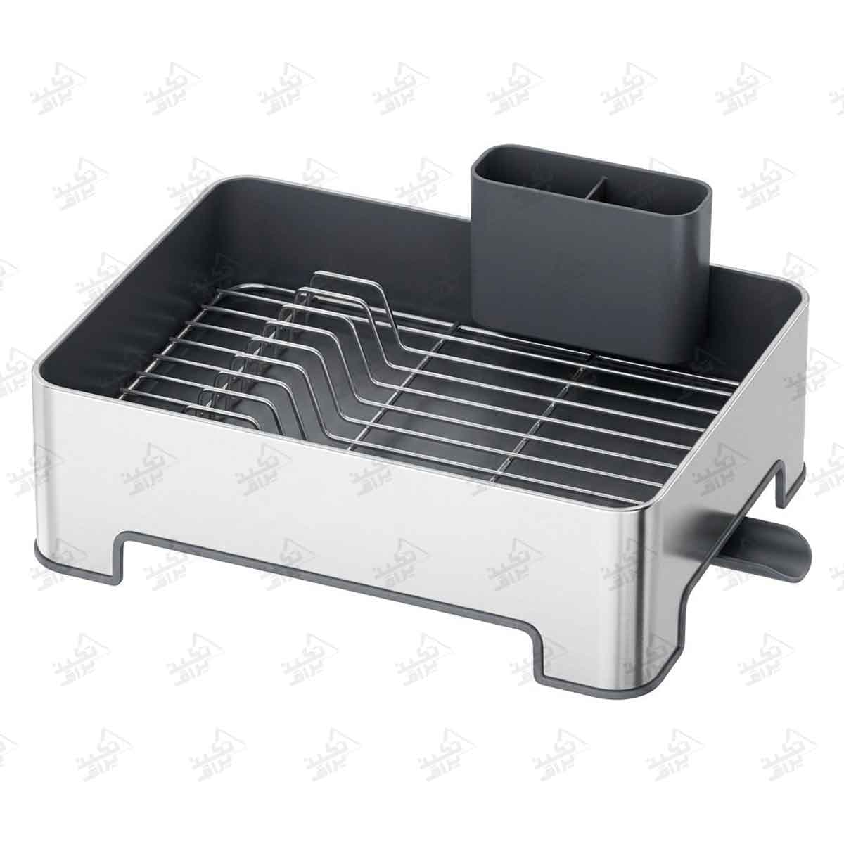 سبد آبچکان روی سینک یک طبقه استیل ملونی سری MODO مدل 9201