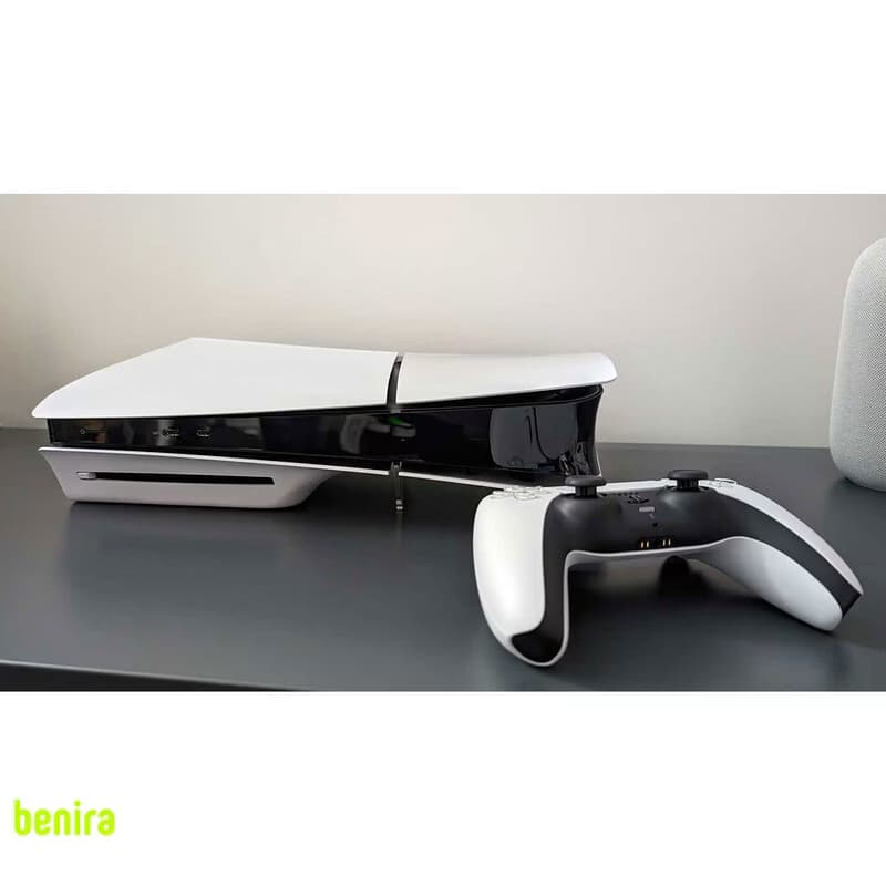 کنسول بازی سونی مدل PlayStation 5 Slim ریجن اروپا سری 2016A نسخه دیسکخور ظرفیت یک ترابایت به همراه دسته اضافی و بازی EA SPORTS FC 26 — تصویر ۷