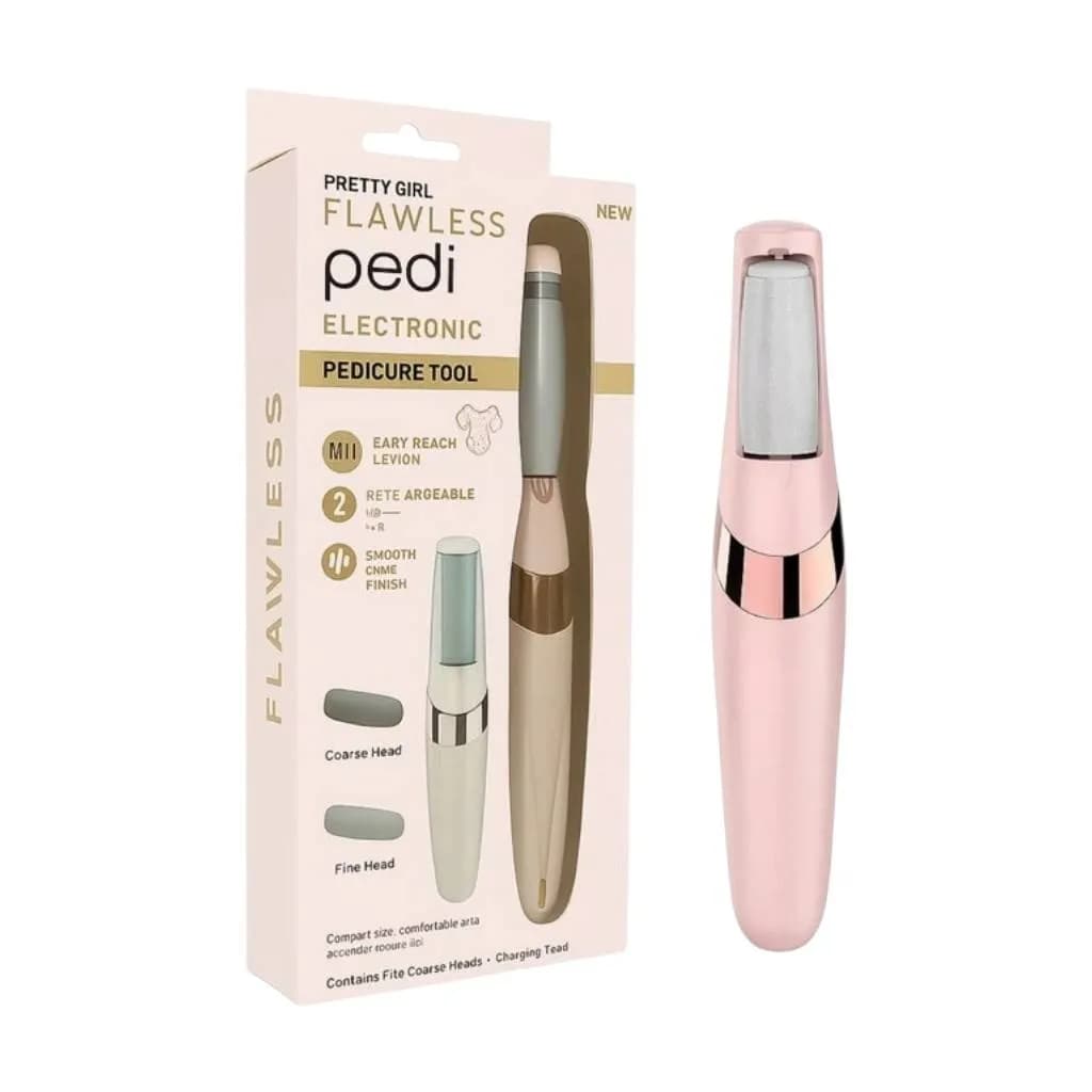 سنگ پا برقی شارژی فلاولس پدی مدل Flawless Pedi با دو سری — تصویر ۷