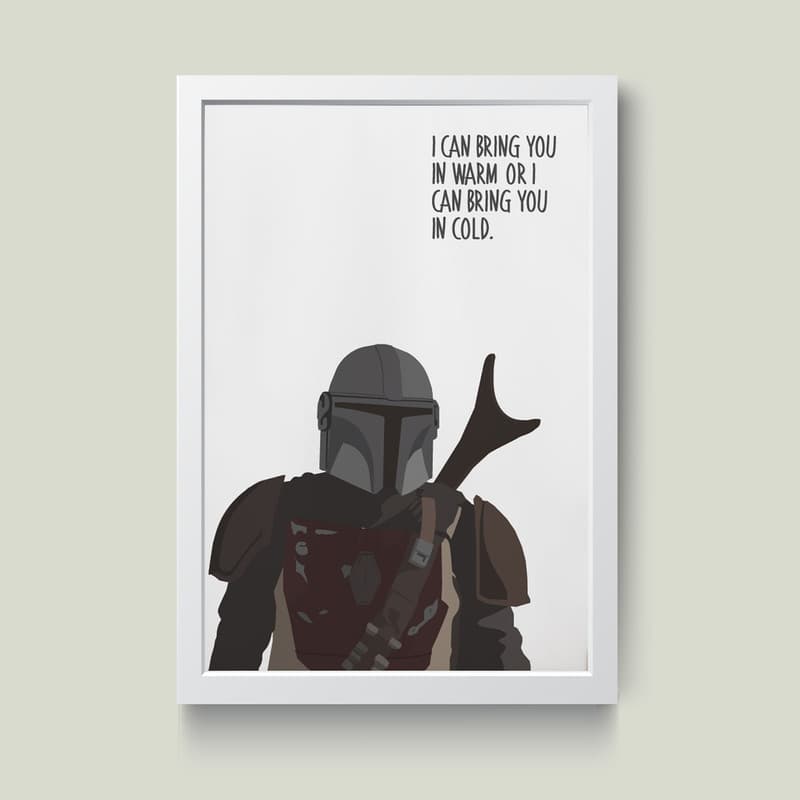 تابلو مدل Stormtrooper کدS1617-w