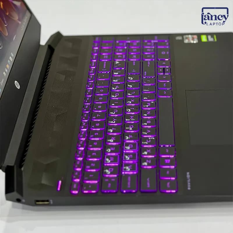 لپ تاپ اپن باکس 15.6 اینچی اچ پی Pavilion 15 AMD Ryzen 5 5600H 16GB DDR4 512GB NVMe SSD NVIDIA GeForce GTX 1650 4GB — تصویر ۵