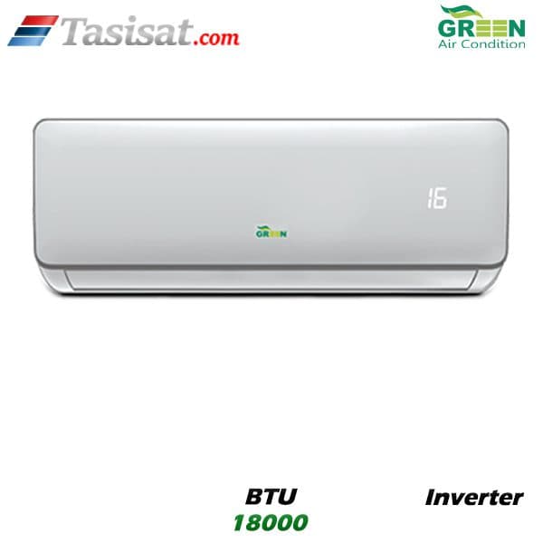 کولر گازی گرین اینورتر 18000 BTU گرید +A مدل GWS-H18P1T1A