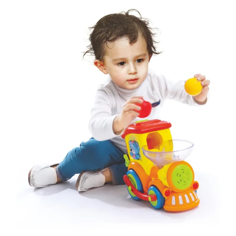 قطار توپ پرت کن هولی تویز (هالی تویز) Huile Toys958 — تصویر ۳