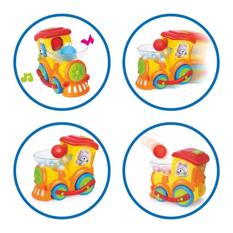 قطار توپ پرت کن هولی تویز (هالی تویز) Huile Toys958 — تصویر ۵