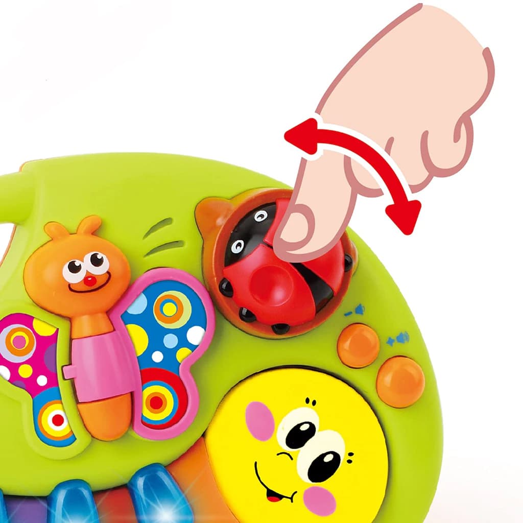 پیانو اسباب بازی کرم ابریشم هولی تویز (هالی تویز) Huile Toys 927 — تصویر ۵