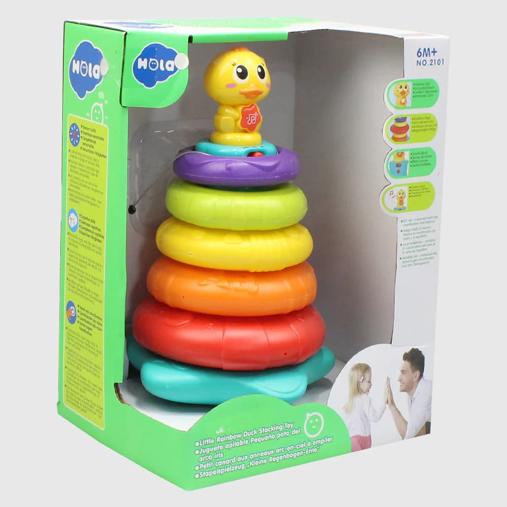 حلقه هوش اردک موزیکال هولی تویز (هالی تویز) Huile Toys2101