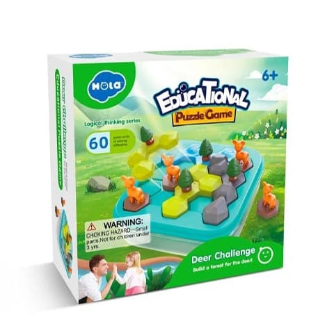پازل چالش آهو هولی تویز Huile Toys796200