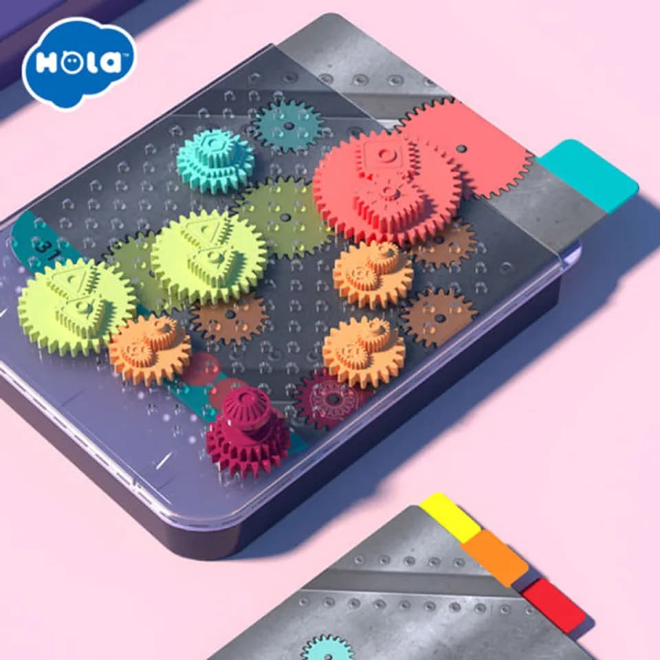 پازل چرخ دنده هولی تویز مدل هولی تویز Huile toys7985 — تصویر ۷