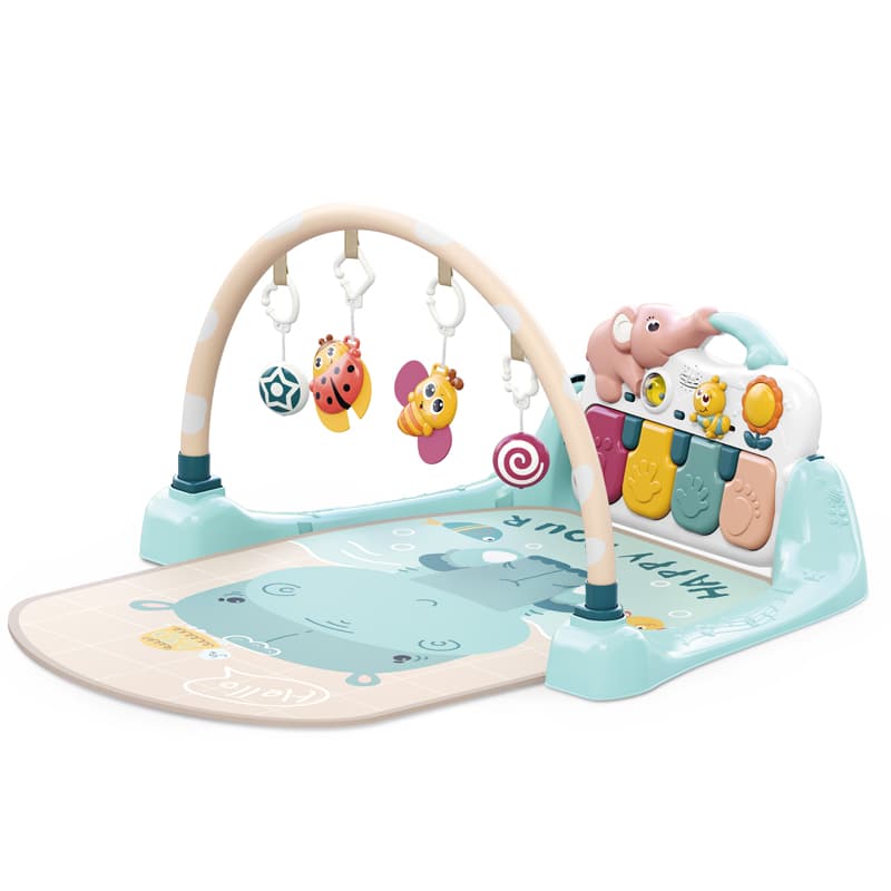 تشک بازی پیانو دار و پلی جیم طرح فیل هولی تویز (هالی تویز) بلوتوث دار898900Huile Toys — تصویر ۵